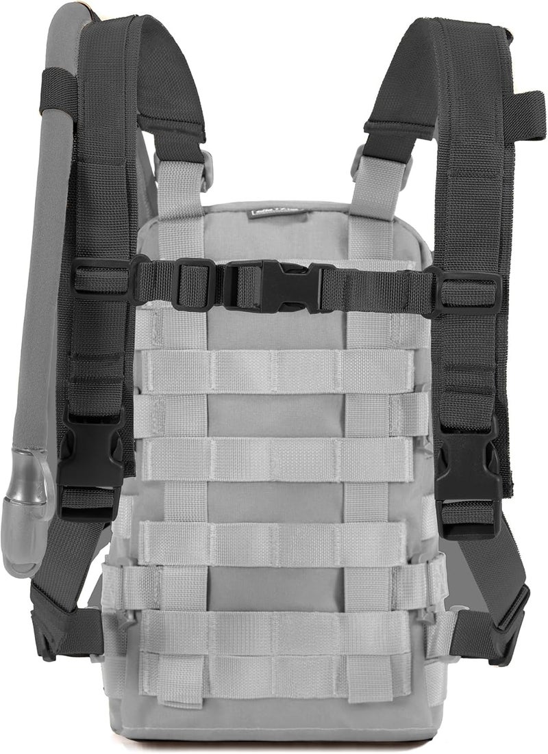 CLTAC Tactical Small MOLLE Hydration Pack Outdoor Water Bladder Carrier Pack for Vest Backpack - Image 2